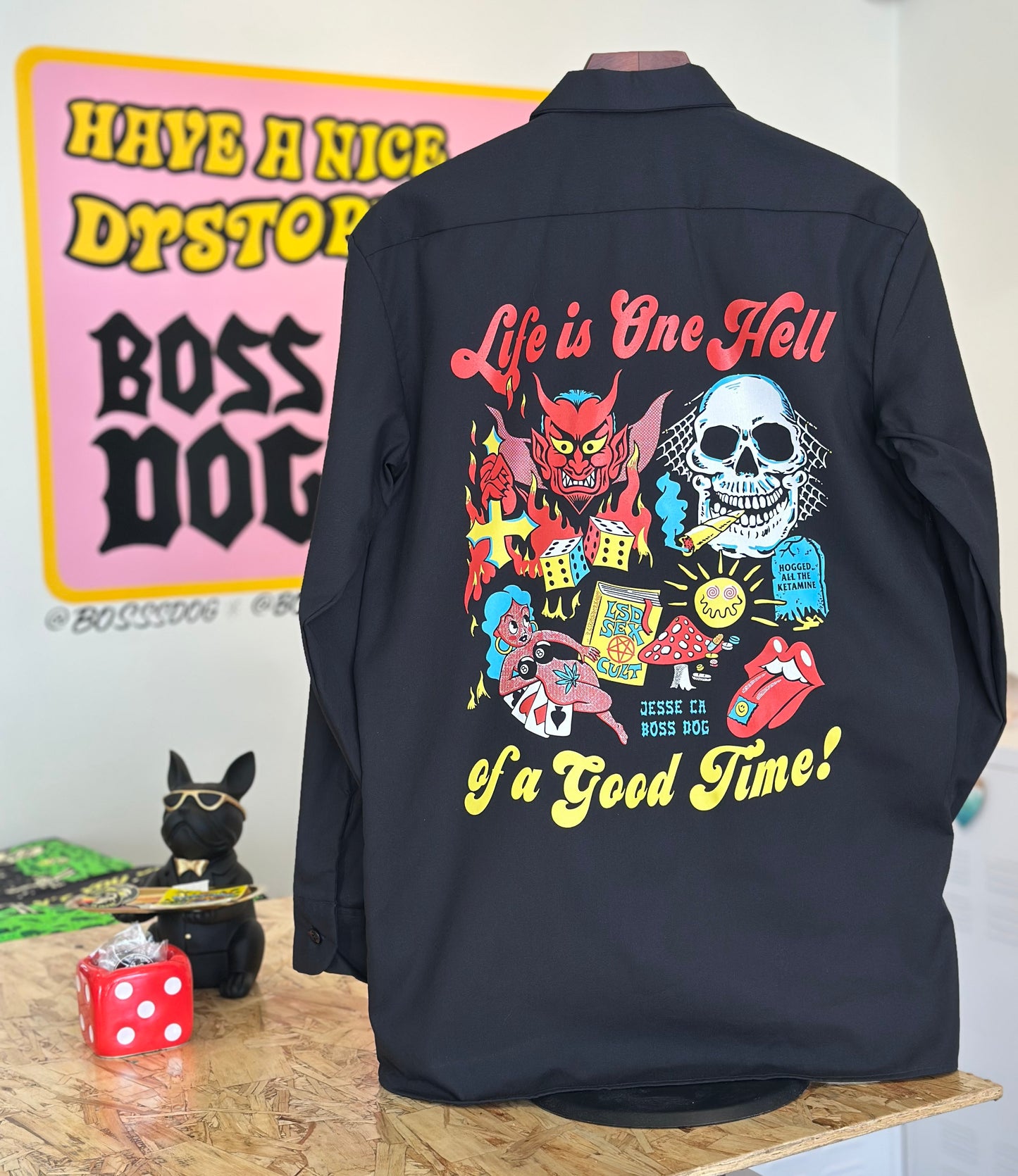 Hell Of A Good Time Dickies Work Shirt