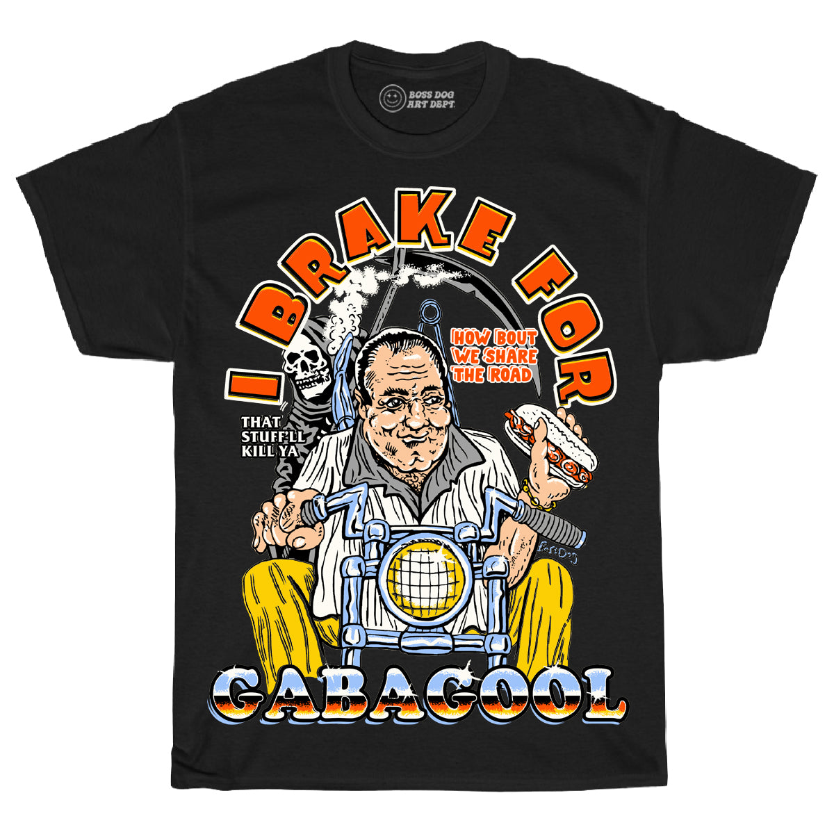 Gabagool Tee Black