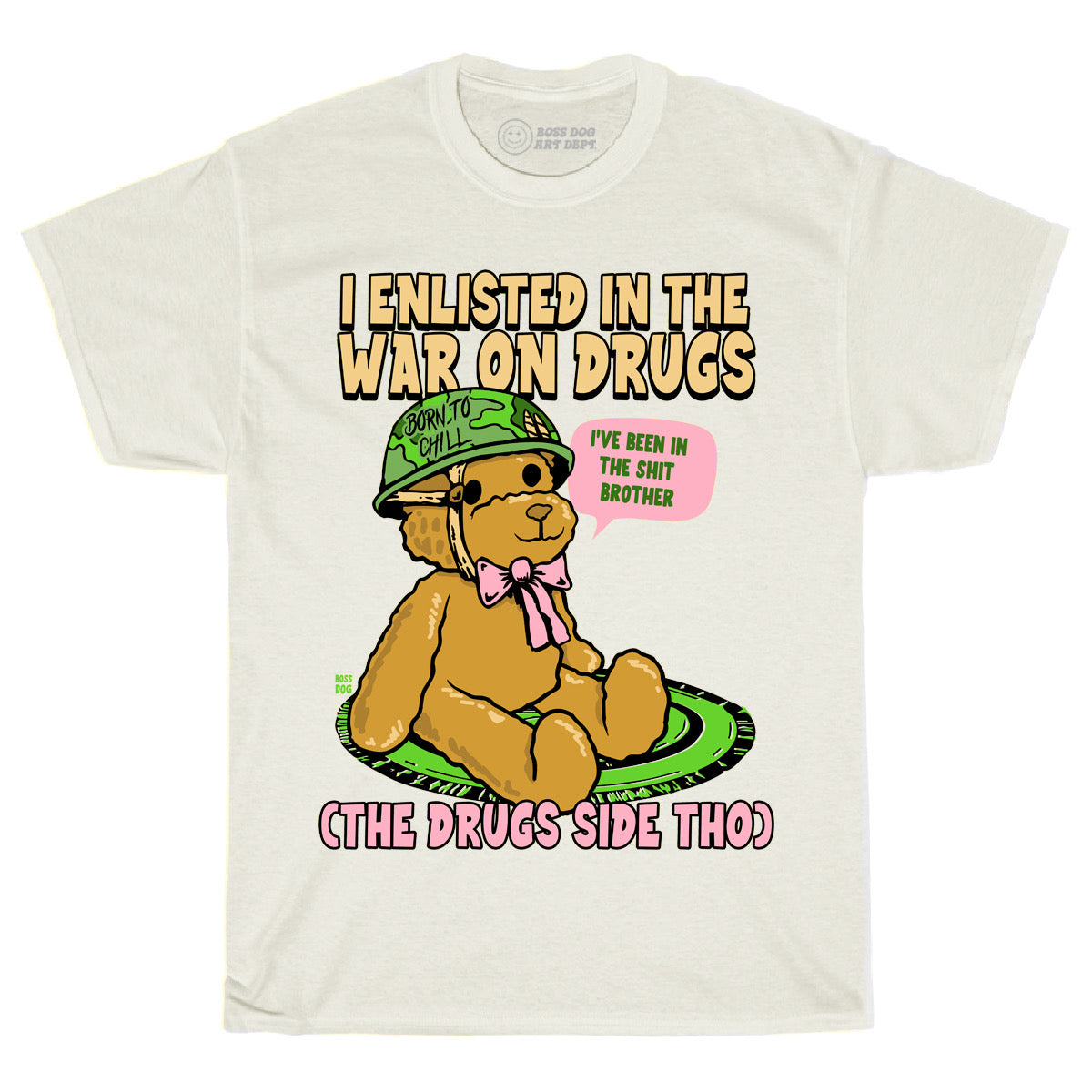 War On Drugs Ivory Tee