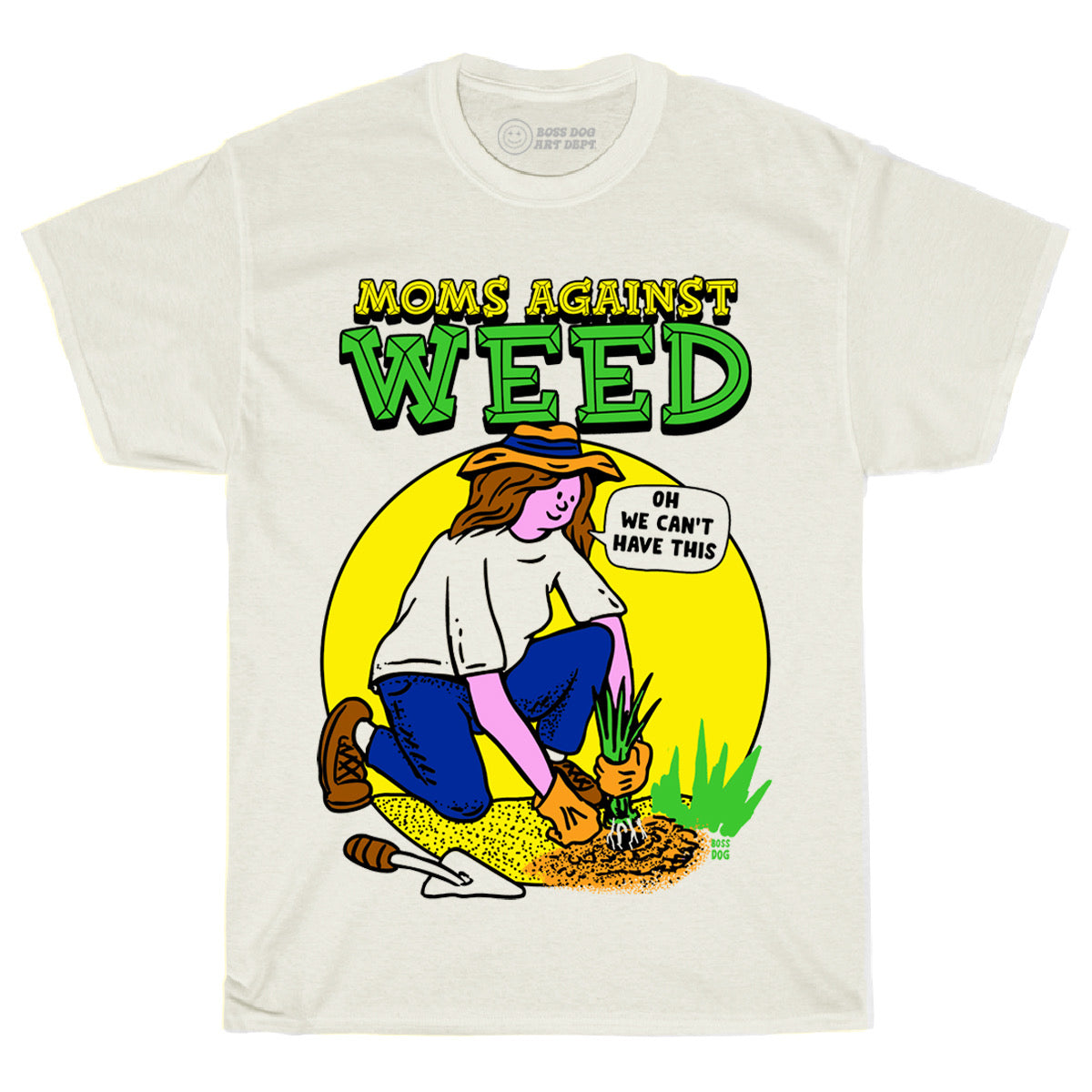 Moms Against Weed Ivory Tee