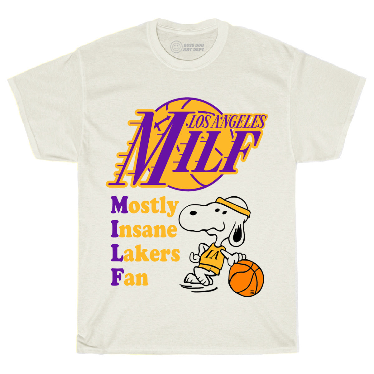 LA Milf Ivory Tee