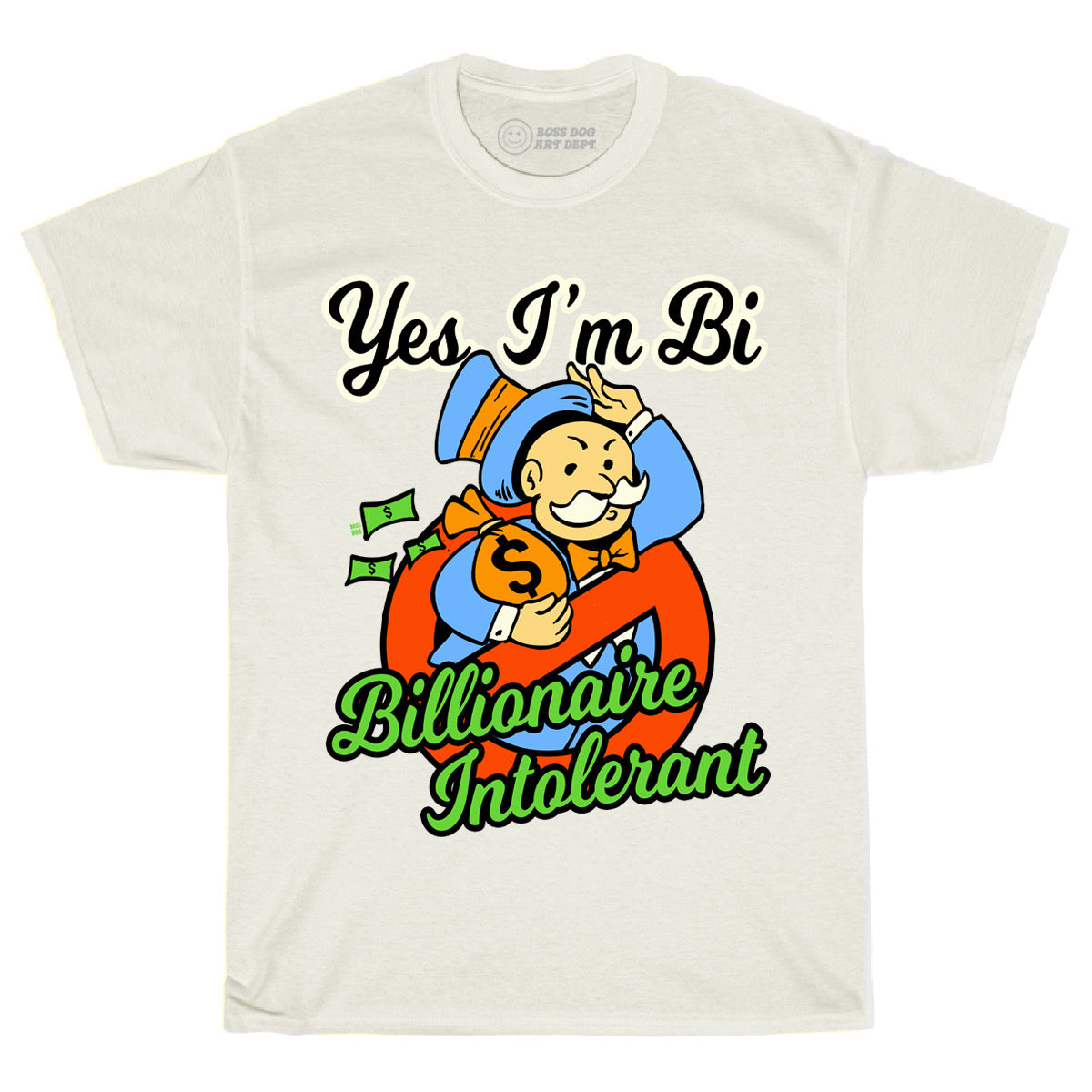 Billionaire Intolerant Ivory Tee