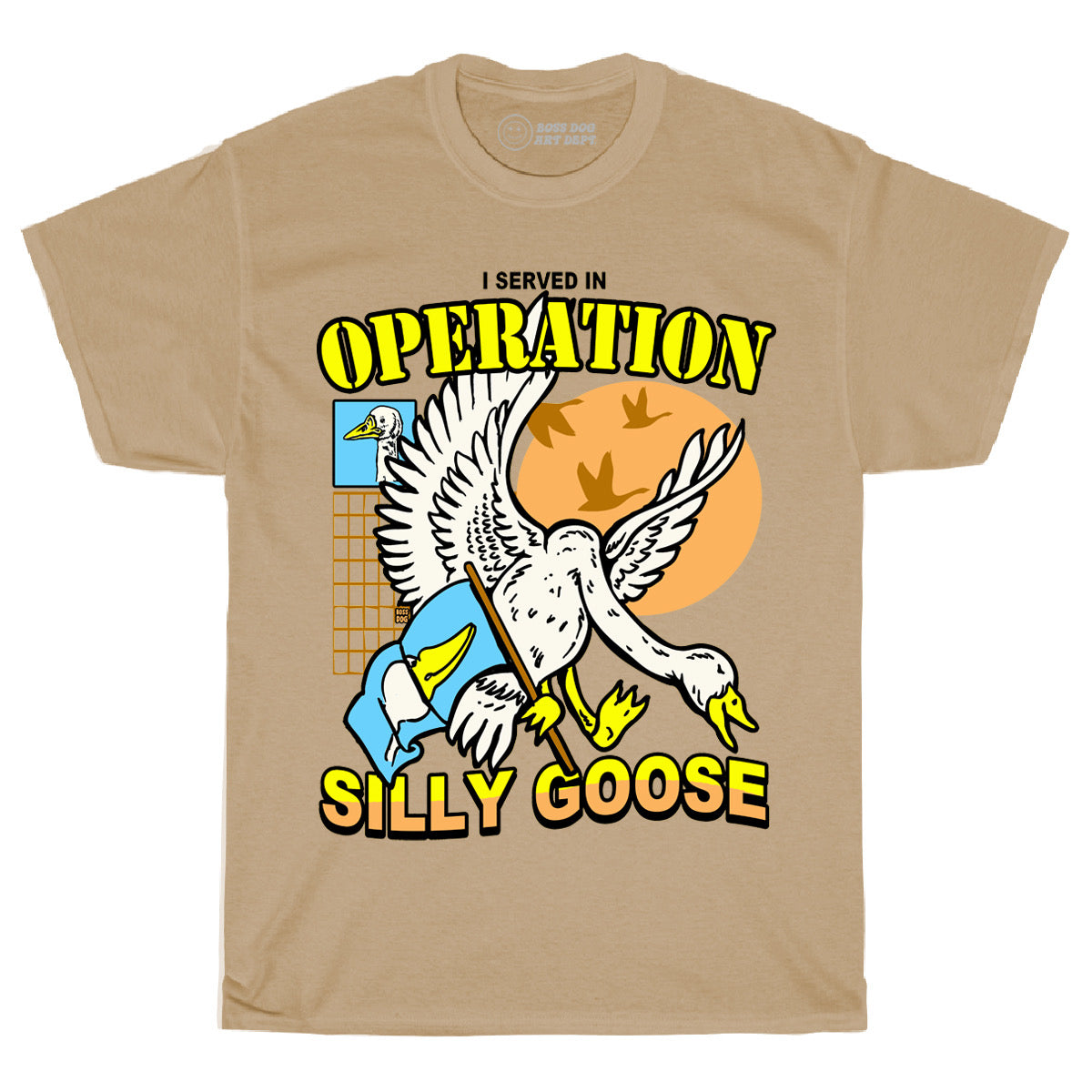 Operation Silly Goose Khaki Tee