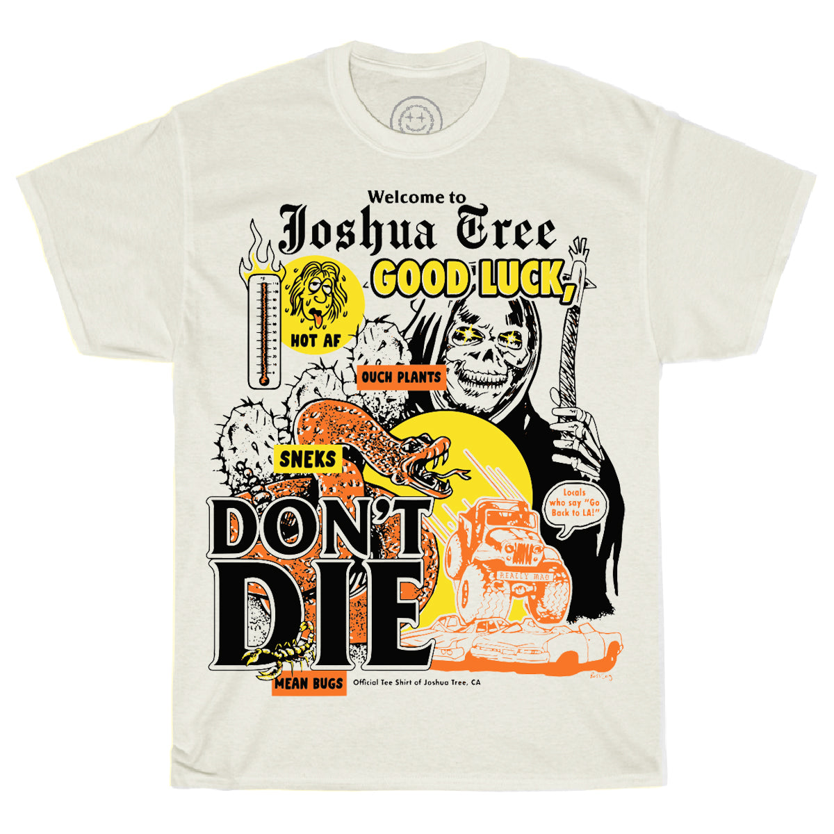 Welcome to Joshua Tree Ivory Tee