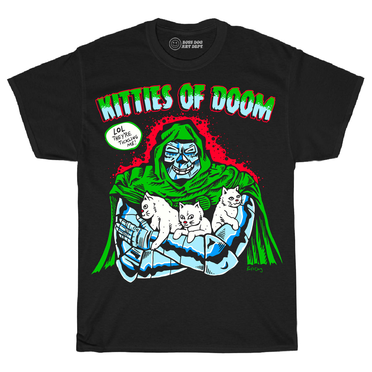 Kitties of Doom Black Tee