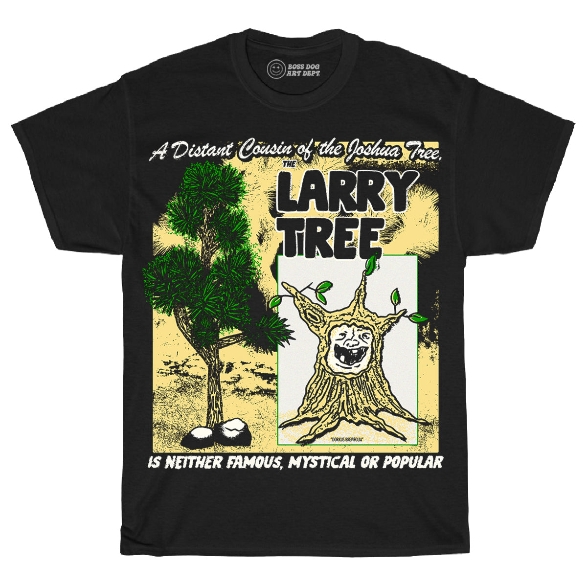 The Larry Tree Black Tee
