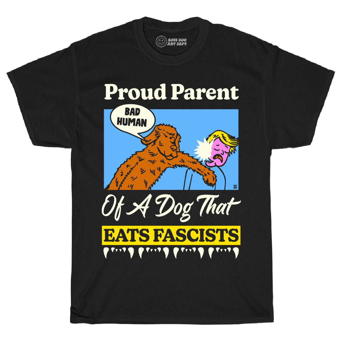 Proud Parent Black Tee