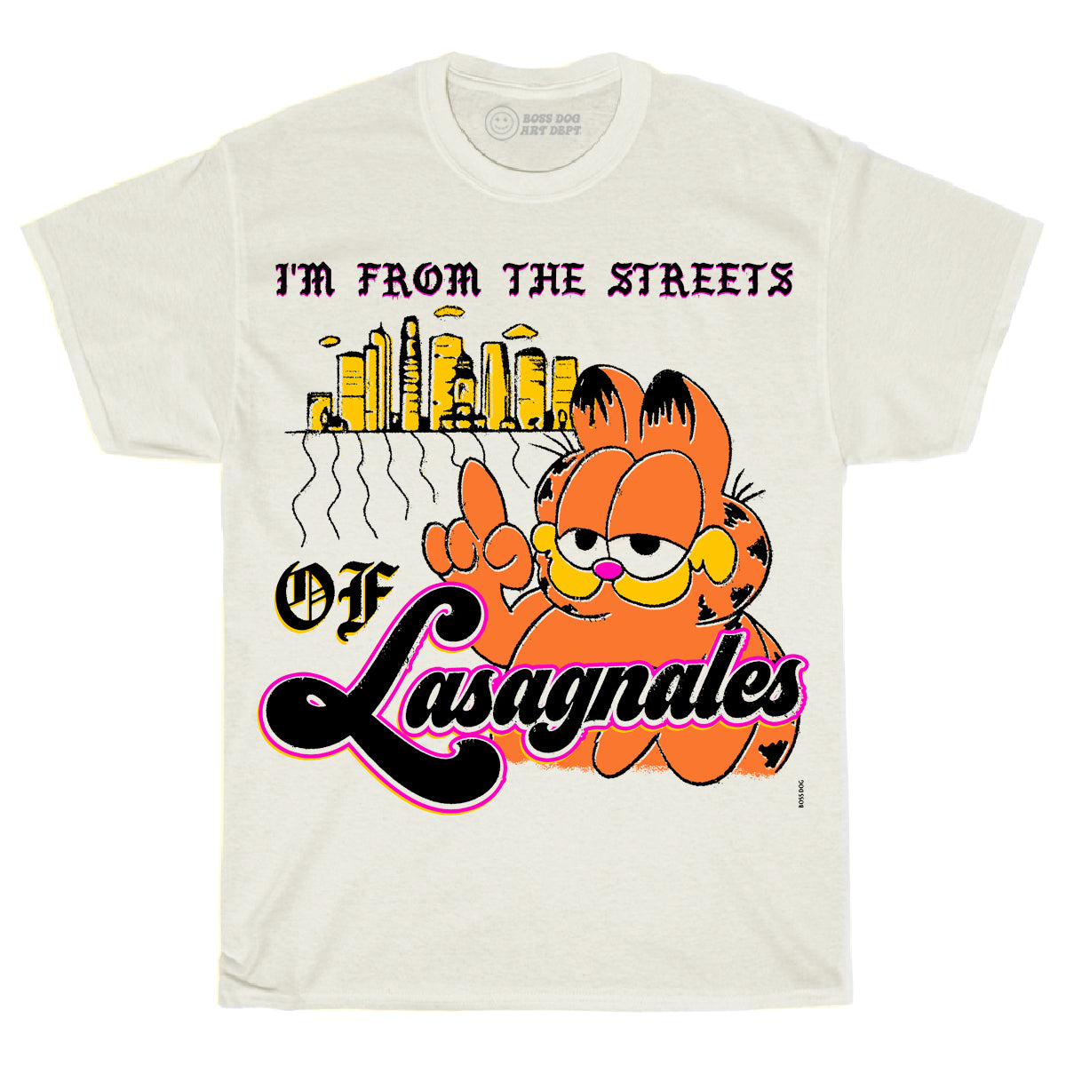 Streets of Lasagnales Ivory Tee