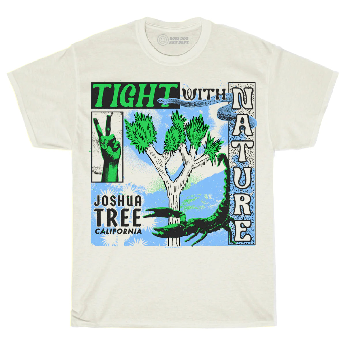 Tight With Nature Ivory Tee