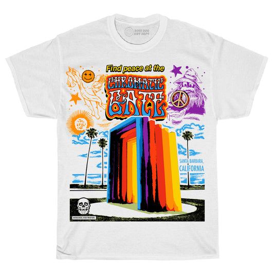 Chromatic Gate White Tee