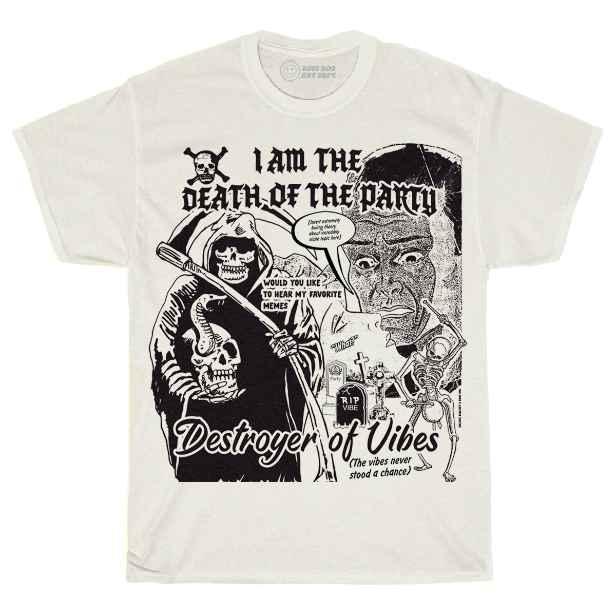 Infant Death of the Party White Tee