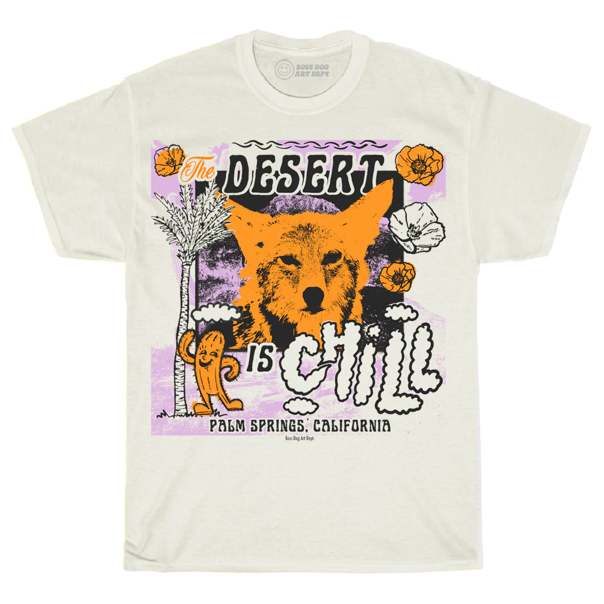 The Desert Is Chill Off White Tee