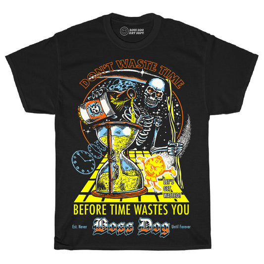 Toddler Wasted Time Tee