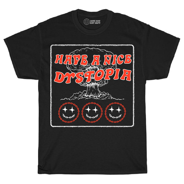 Dystopia Tee Black
