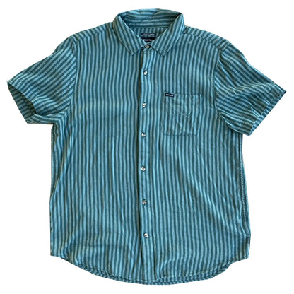 Striped Button Down Short Sleeve