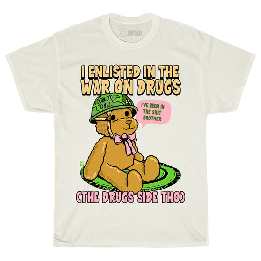 War On Drugs Ivory Tee