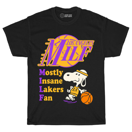 LA Milf Black Tee