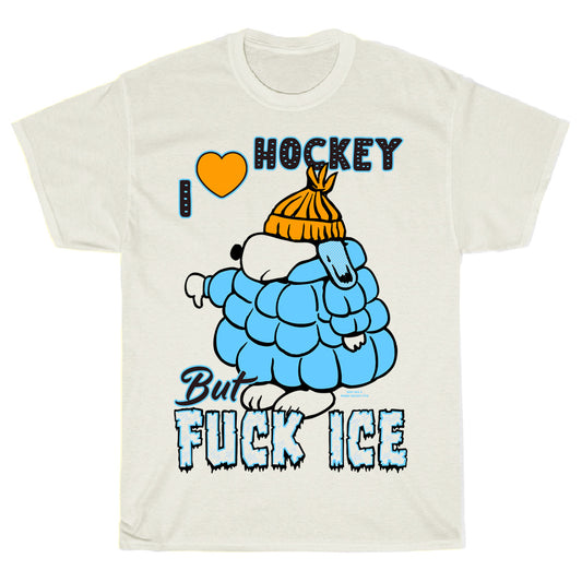 I Love Hockey Ivory Tee