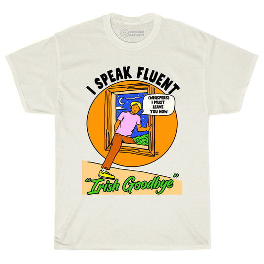 Irish Goodbye Ivory Tee