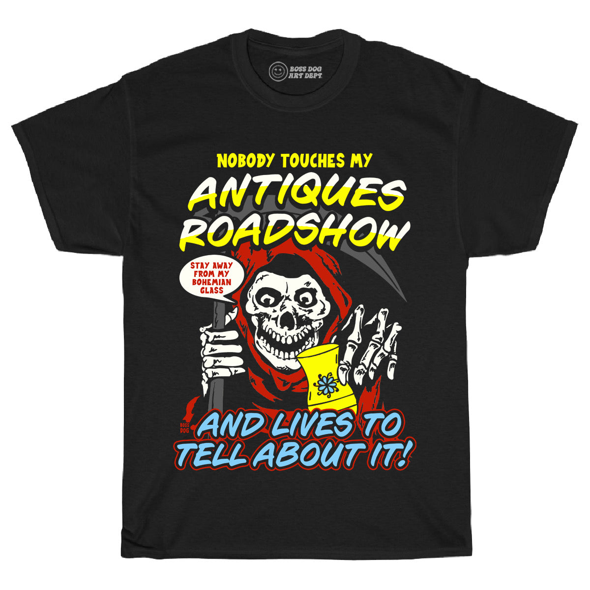 Antiques Roadshow Black Tee