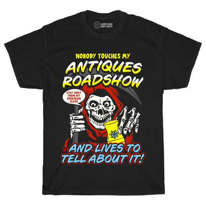 Antiques Roadshow Black Tee