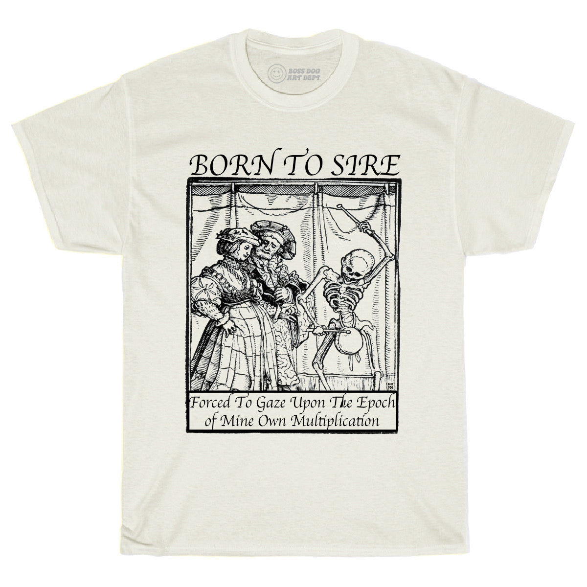 Born To Sire Ivory Tee