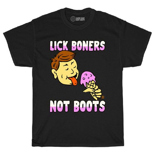 Boners Black Tee