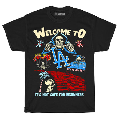 Welcome To LA Black Tee