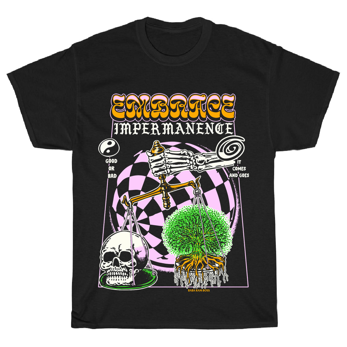 Impermanence Black Tee