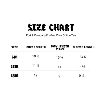 Infant Zero Chonks Given Tee