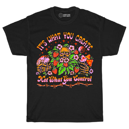 Youth It's What You Create Black Tee