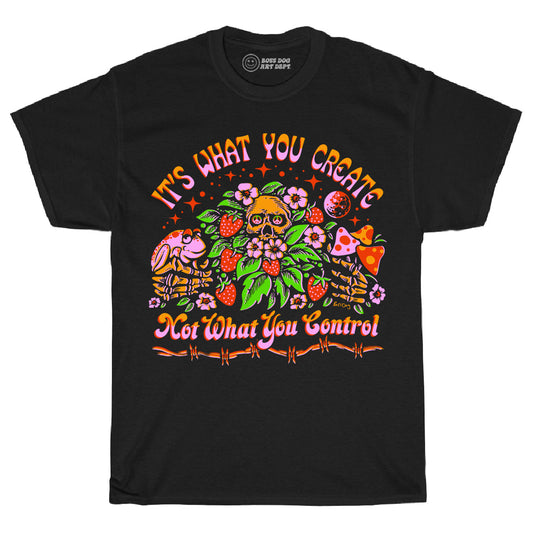 Youth It's What You Create Black Tee