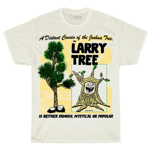 Toddler Larry Tree White Tee