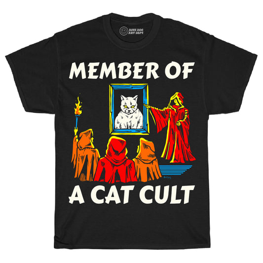 Member of a Cat Cult Tee