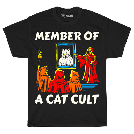 Toddler Member of a Cat Cult Tee