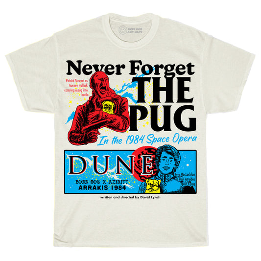 Toddler Never Forget The Pug White Tee