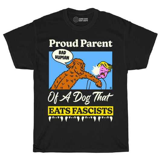 Proud Parent Black Tee
