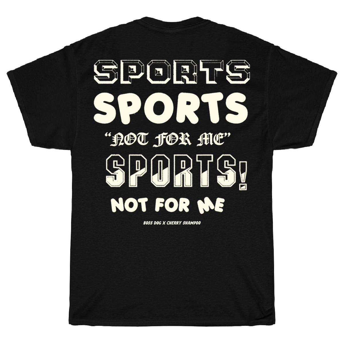 Sports! Black Tee Version