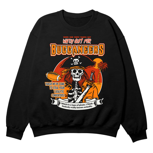 Tampa Bay Black Crewneck