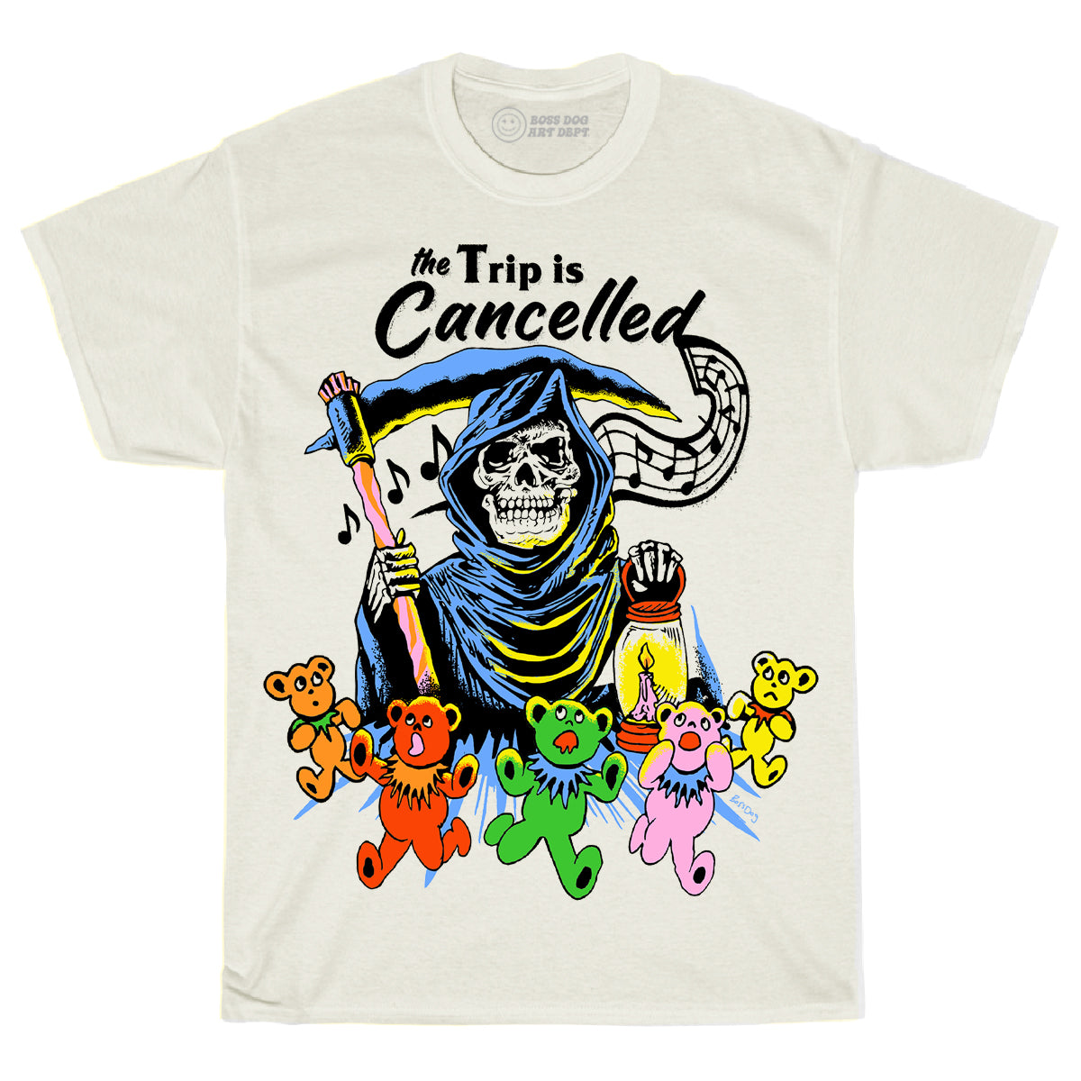 Youth Cancelled Trip White Tee