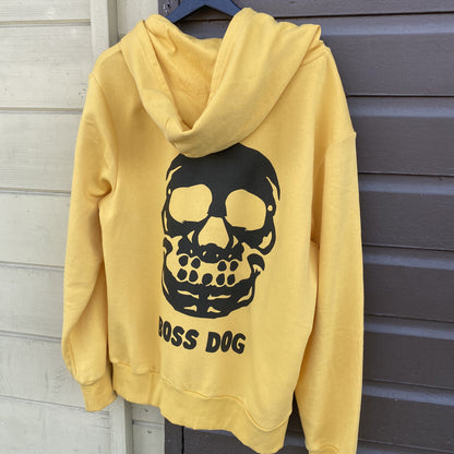 Yellow Zip Up Hoodie