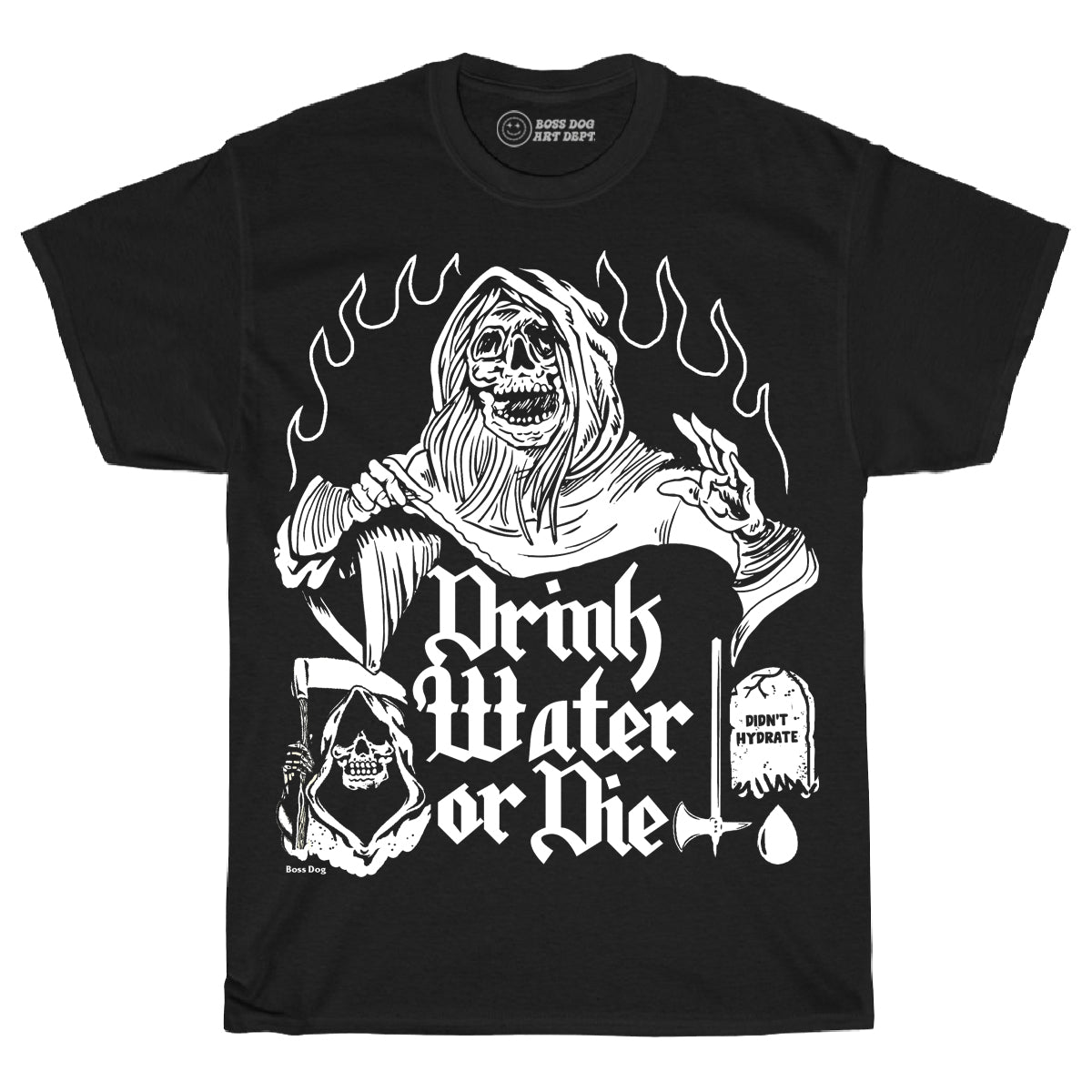 Drink Water Black Tee