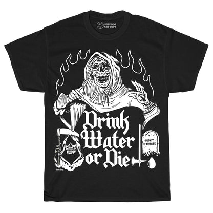 Drink Water Black Tee