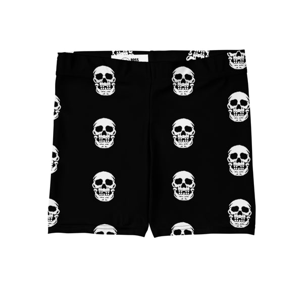 Skull Spandex Shorts