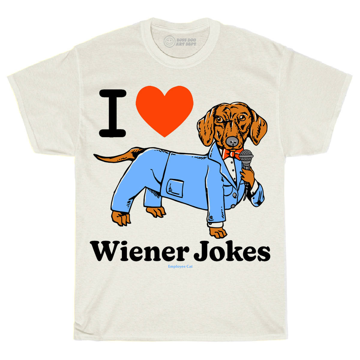 Toddler Wiener Jokes White Tee